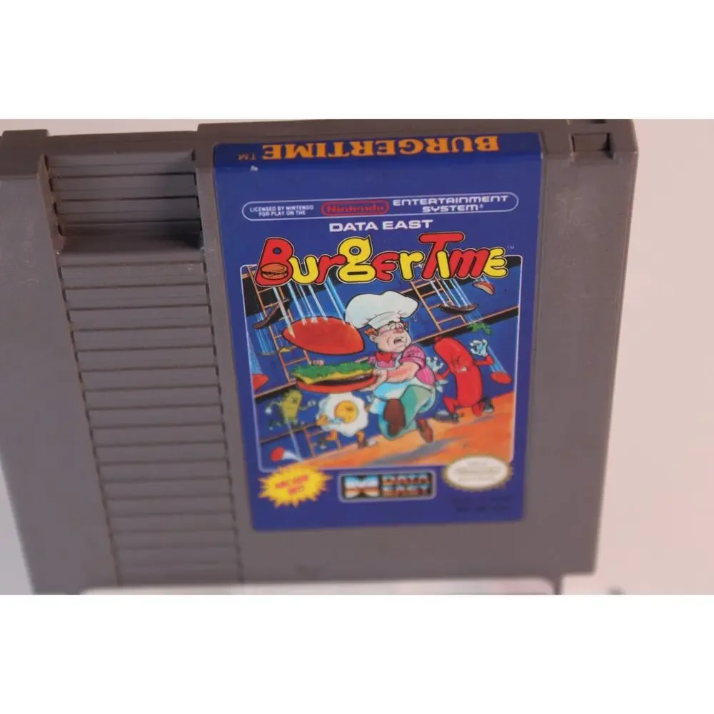 BugerTime (Nintendo Entertainment System 1989, NES) Game Only, Tested/Works
